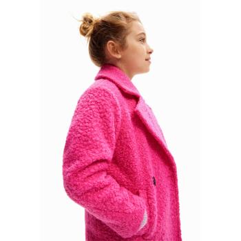Cappotto Doppiopetto Poliestere Rosso 7/8 Bambini Desigual