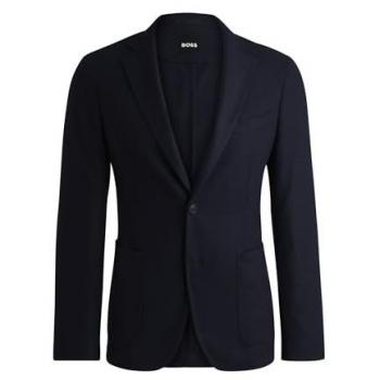 Boss BLACK Hanry Wool Tech Blazer Dunkelblau