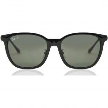 Ray-Ban RB4333D Asian Fit Polarized 601/9A Men's Sunglasses Black
