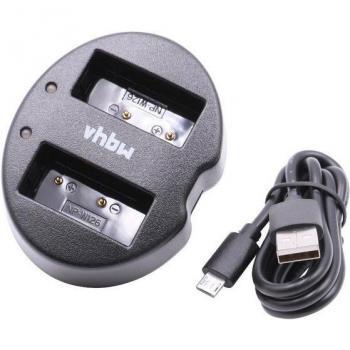 Chargeur 2 × USB‑C compatible Fujifilm X‑T1, X‑T10 & DSLR