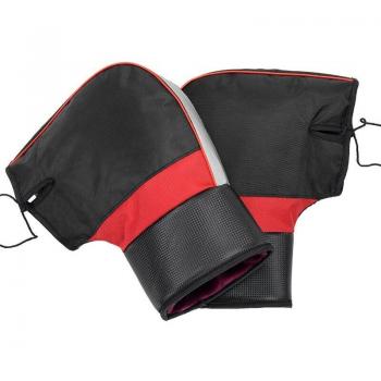 Motorcycle Handlebar Gloves Waterproof with Reflective Strips