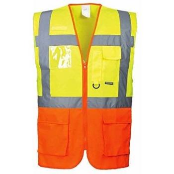 Portwest Prague Executive Class 2 Hi Vis Waistcoat