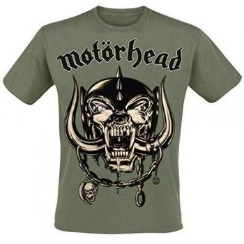 Motörhead Army Green Warpig T-Shirt oliv in S