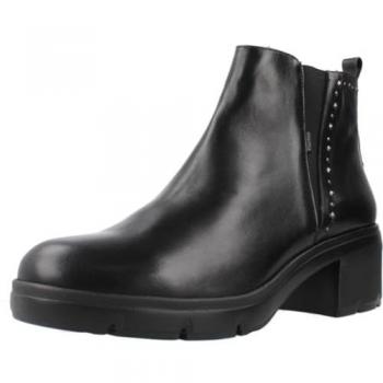 Tacón Negro Fluchos D2109 para Mujer