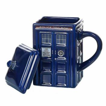 Taza de té Tardis de la Policía
