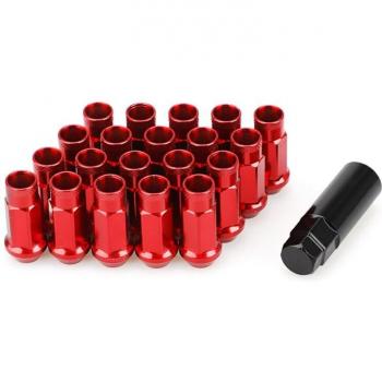 AL22 - 20PCS Steel Lug Nuts for Chevrolet Hyundai Mitsubishi Acura Mazda