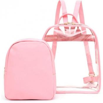 Transparent Clear Plastic School Backpack