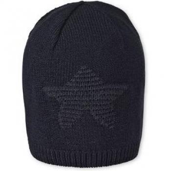 Cappello a maglia per ragazzi Sterntaler blu navy
