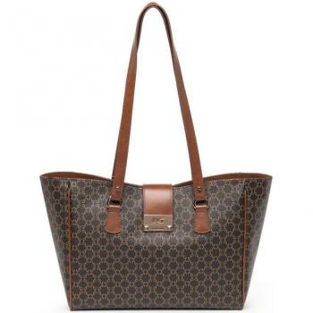 Borsa Tote Logata Nero Giardini