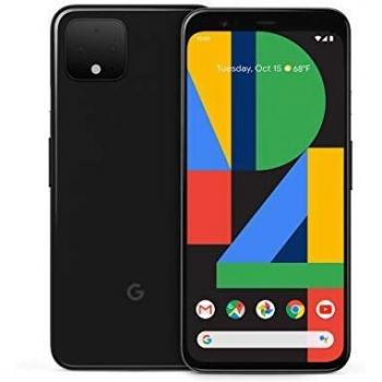 Google Smartphone Pixel 4, 5.7 pollici, 128 GB, Android, sbloccato, nessuna carta SIM, 4G/LTE, modello G020M UK, Just Black