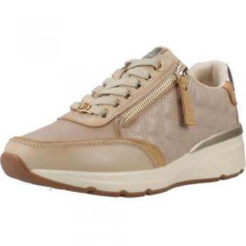 Carmela 16195404-BEIGE Zapatillas de piel para mujer