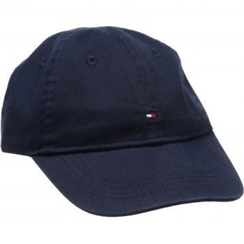 Tommy Hilfiger Ame Basic Cap, Sombrero para Niñas, Azul