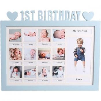 Cadre Photo Souvenirs Bébé 0-12 Mois