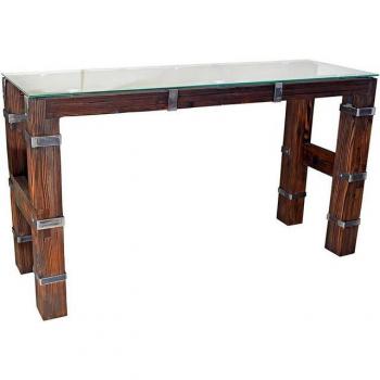 Set da Bar CHYRKA Tavolo 180×60 cm con 6 sgabelli in legno naturale – Drohobycz