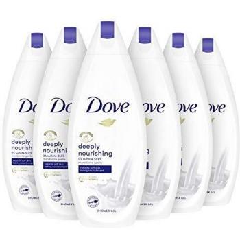 Dove Deeply Nourishing Körperwaschgel - 250 ml - 6 Stück