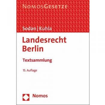 Landesrecht Berlin: Textsammlung
