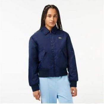 Cazadora de mujer Lacoste con logo oversized