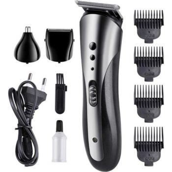 Multifunctional Cordless Hair Clipper Beard Shaver Nose Trimmer