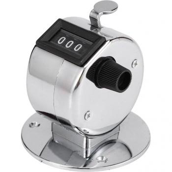 Round Base Mechanical Palm Click Counter
