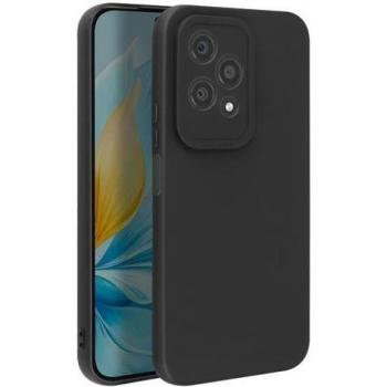 Étui semi-rigide AVIZAR pour Honor 200 Lite - Toucher doux - Noir