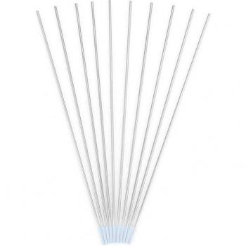 10Pcs 1.6mm Zirconiated Tungsten Electrodes WZ8 White Tip for AC TIG Welding