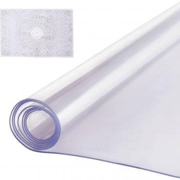 VEVOR Transparent Tabletop Protector, 24 x 48 Inches, 2.0 mm Thickness, Waterproof and Easy to Clean