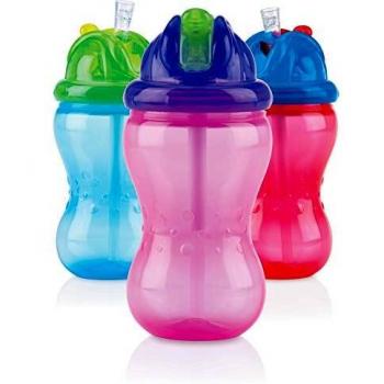 Borraccia Nuby NV0404001 con cannuccia Flip It