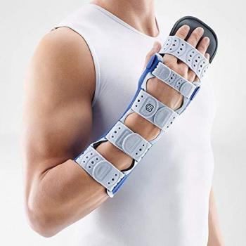 BAUERFEIND Manuloc long Plus Handgel.Orthese Gr.2 titan 1 St Bandage(s)
