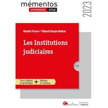 Les institutions judiciaires