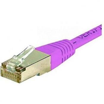 Cordon RJ45 Catégorie 6 S/FTP rose - 5 m