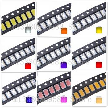 100pcs High Power 0.5W SMD LED 5630/5730 Red Green Blue Yellow UV