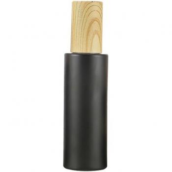 Matt schwarze Parfümflasche 80ml