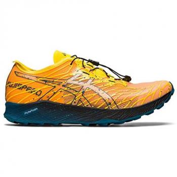Chaussures de course ASICS Fujispeed Bleu-Orange 46,5