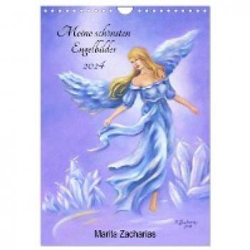 Meine schönsten Engelbilder - Marita Zacharias (Wandkalender 2024 DIN A4 hoch) CALVENDO Monatskalender