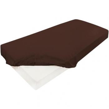 Lenzuolo in raso marrone 120x200x25 – MATEX