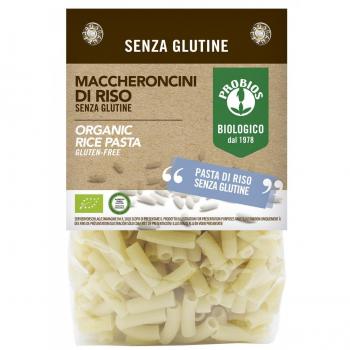 Maccheroncini di Riso Bio s/gluten -Probios- 400 Gramos