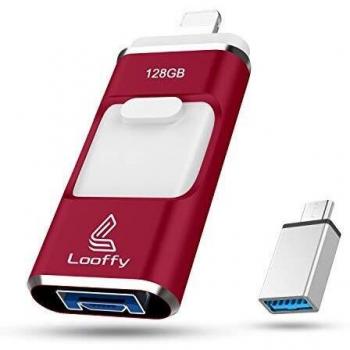 USB 3.0 Flash-Laufwerk 128 GB – 4‑zu‑1 Speichererweiterung