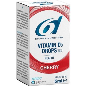 6D Nutrition Sport Gouttes de Vitamine D Cerise 5 ml
