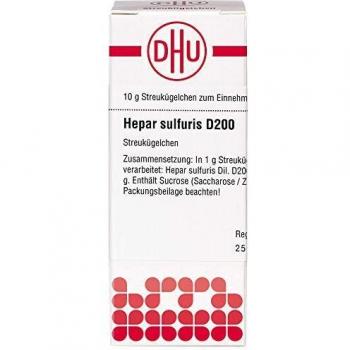 DHU-Arzneimittel GmbH & Co. KG HEPAR SULFURIS D 200 Globuli 10 Gramm