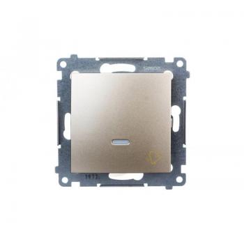 Interruttore e Pulsante Kontakt DD1L.01/44 in Oro