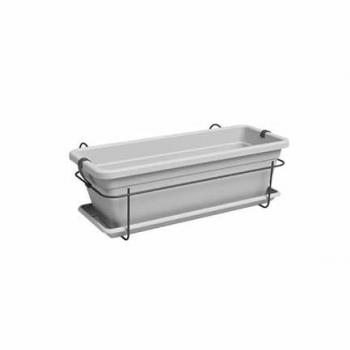 Maceta Artevasi VENEZIA Gris Claro (Conjunto de 6)