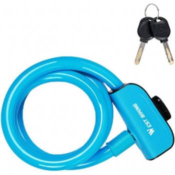 WEST BIKING Steel Wire Bicycle Lock