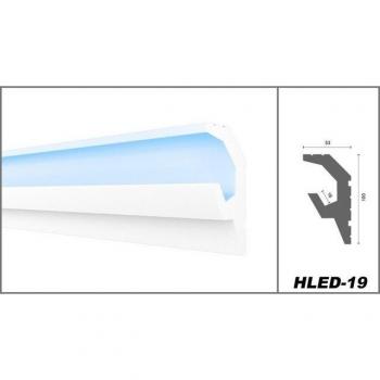 HEXIMO Dekorative Lichtdeckenleisten HLED 19