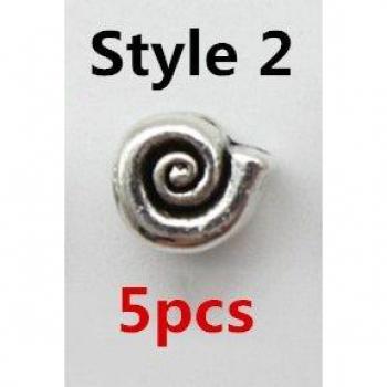 Accesorios de cabello con runas vikingas en plata tibetana