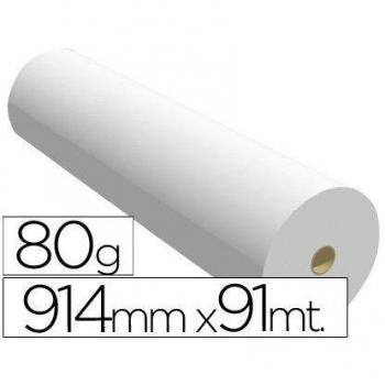 Papier pour impression inkjet 914 mm x 91 m 80 g