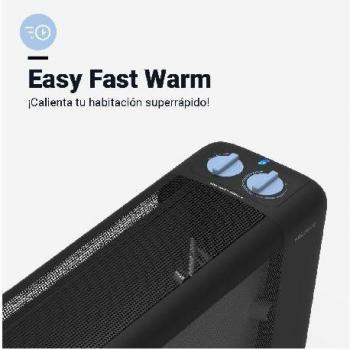 Calefactor de mica Inka 4020 Universal Blue 1500W diseño horizontal