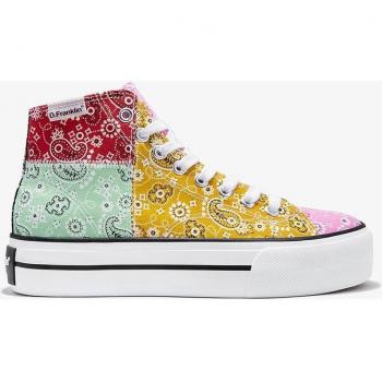 Zapatillas altas D.Franklin estilo patchwork para mujer