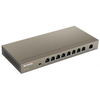 Tenda TEF1109P-8-63W Non Gestito Fast Ethernet (10/100) Supporto Power over (PoE) Nero