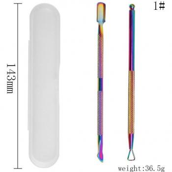 CYSHMILY 4-in-1 Nail Pusher and Cuticle Remover