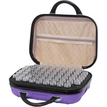 Diamond Painting Organizer with 132 Bottles